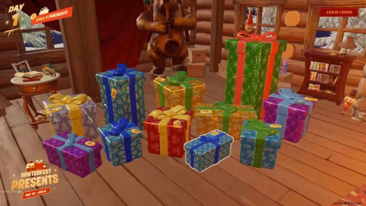 How to Find and Unbox Free Gifts in Fortnite Winterfest 2021: Complete Guide