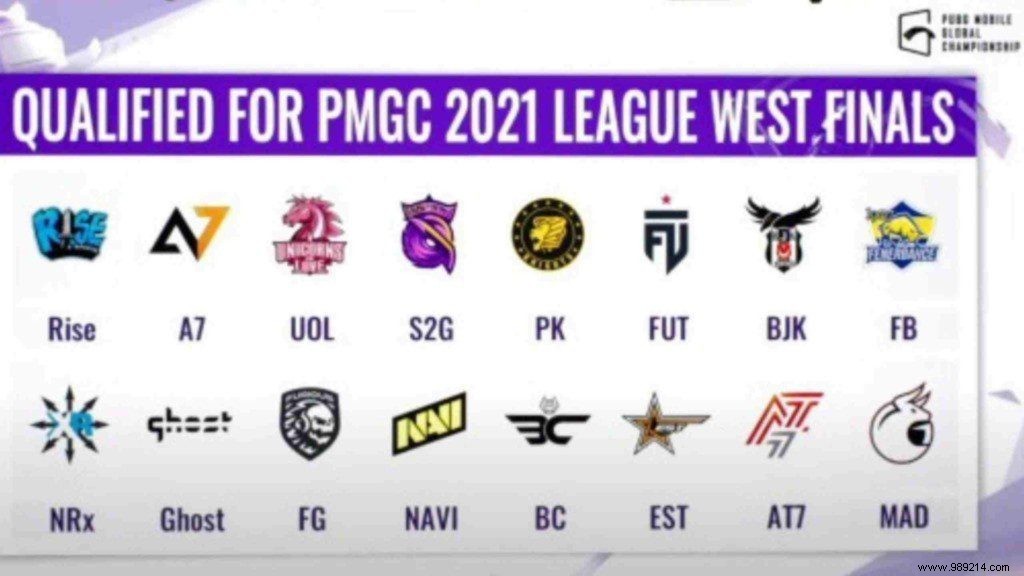 PMGC 2021 West League Finals: Qualified Teams, Schedule, and Essential Details