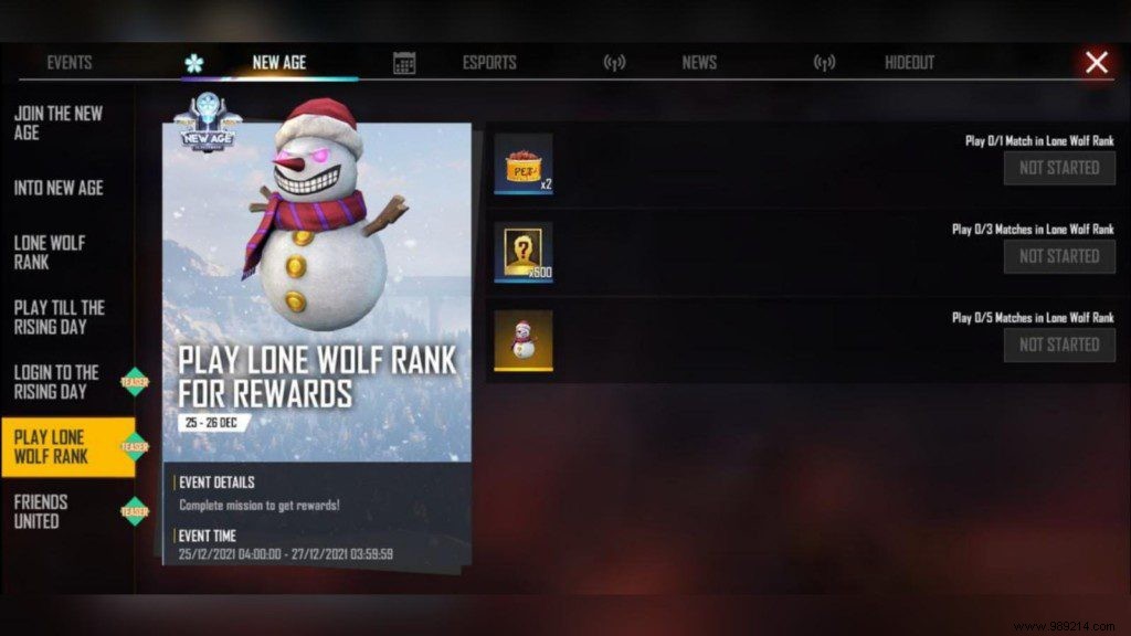 How to Claim the Merry Snowman Grenade in Free Fire s New Age Update