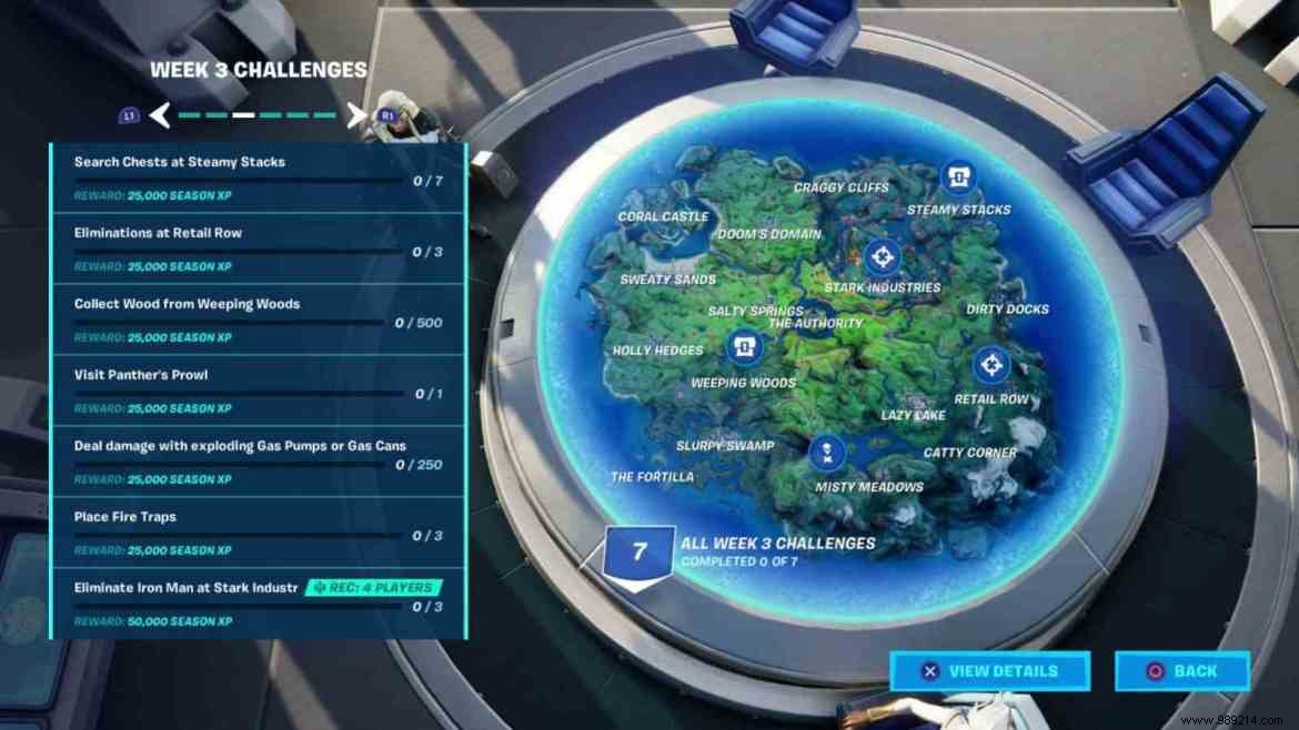 Fortnite Chapter 3 Season 1 Week 3 Challenges: Complete Leaked Quest List