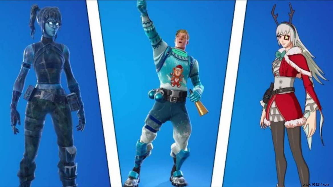 Streamer Demonstrates Fortnite Winterfest Skins  Competitive Edge: Pay-to-Win Concerns Raised