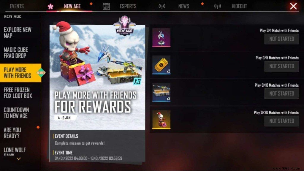 How to Claim the Jingle Head Loot Box for Free in Free Fire s New Age Event