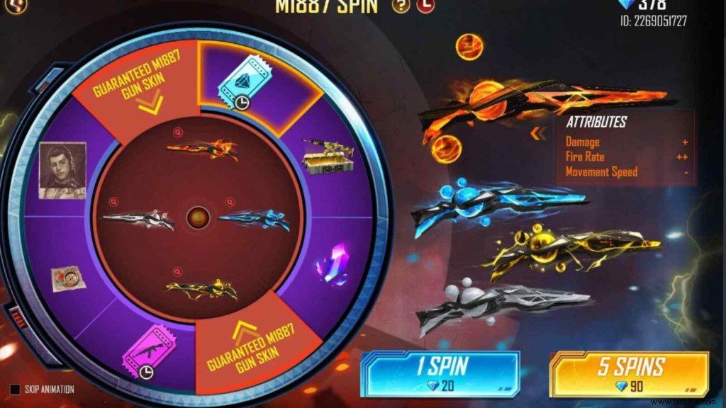 How to Get the Legendary Element M1887 Pistol Skin in Free Fire: Step-by-Step Guide