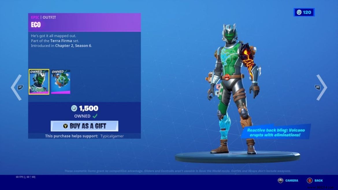How to Get the Epic Eco Skin in Fortnite Chapter 3 Season 1 Item Shop