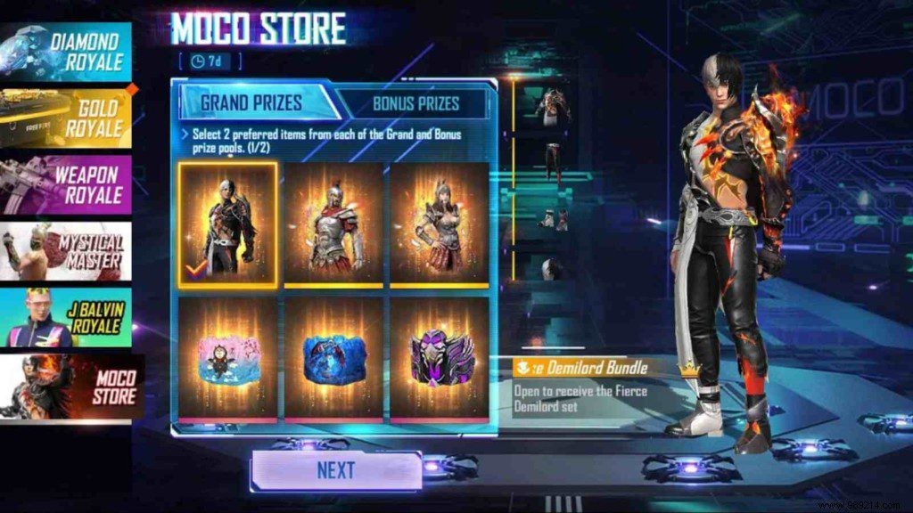 How to Claim the Fierce Demilord Bundle in Free Fire Moco Store: Step-by-Step Guide