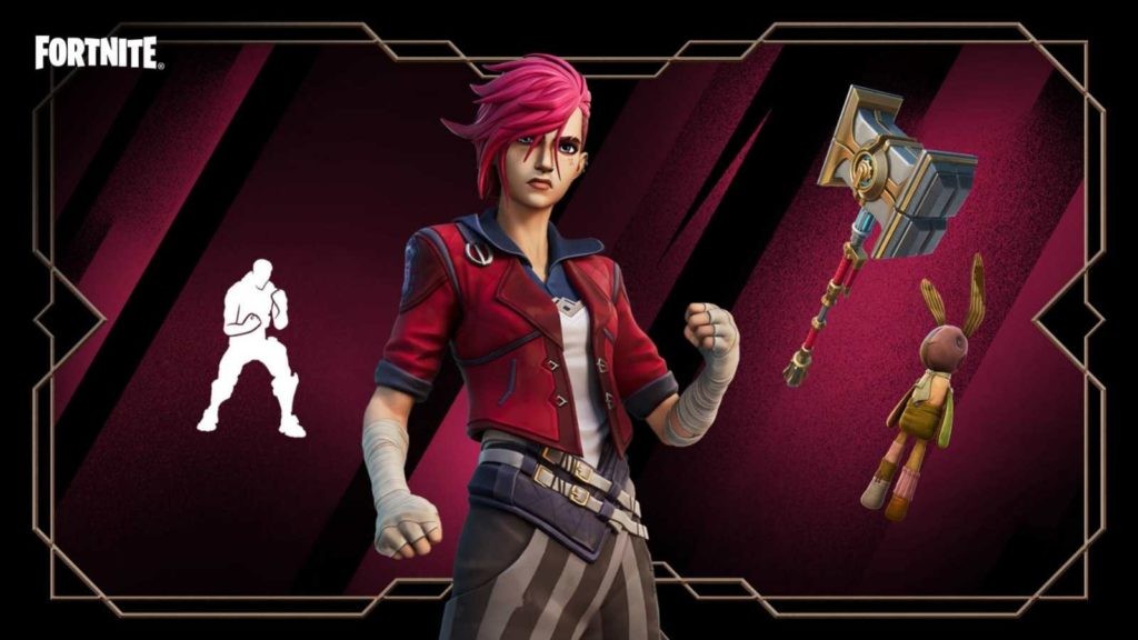 Fortnite x Arcane: Vi Skin Hits Item Shop with Piltover Warhammer and Exclusive Gear