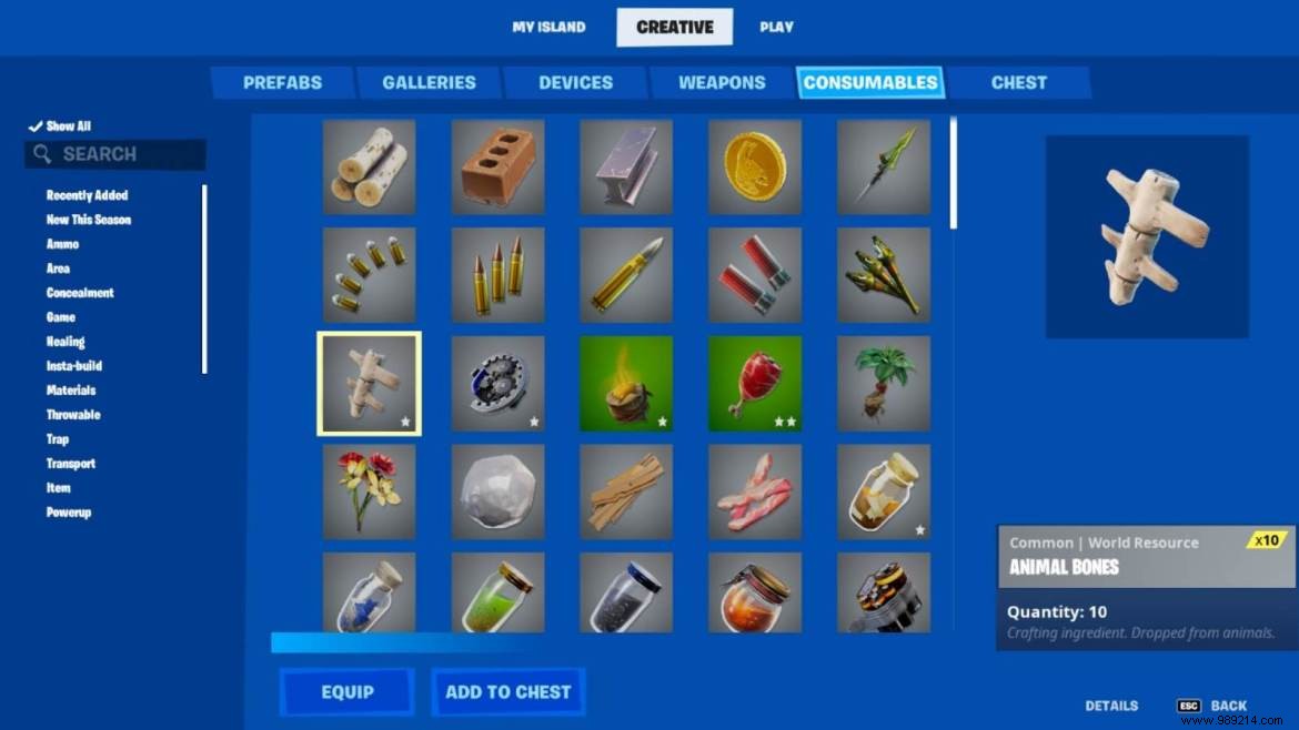 Mastering Consumables in Fortnite Chapter 3 Season 1: Complete Official Guide