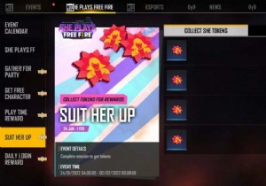 How to Claim the Ruthless Jinx Bundle for Free in Free Fire: She Plays Event Guide