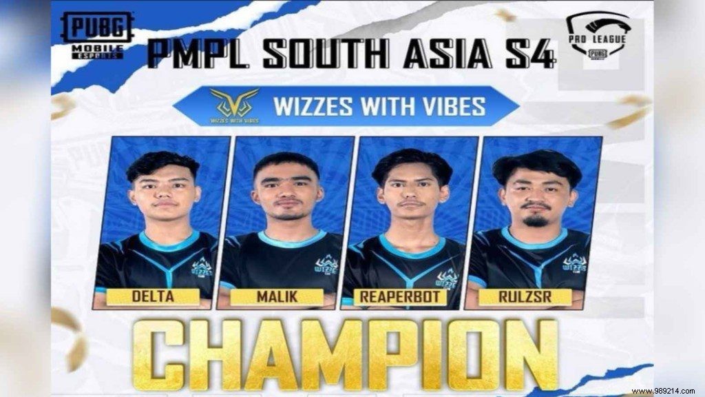 DRS Gaming Signs Former Wizzes With Vibes Champs as New PUBG Mobile Roster