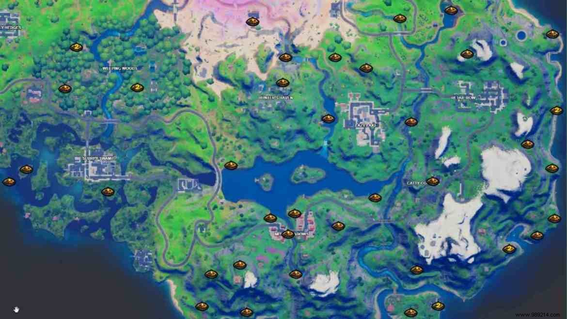 Fortnite Chapter 3 Season 1: All Campfire Locations and How to Fuel Them