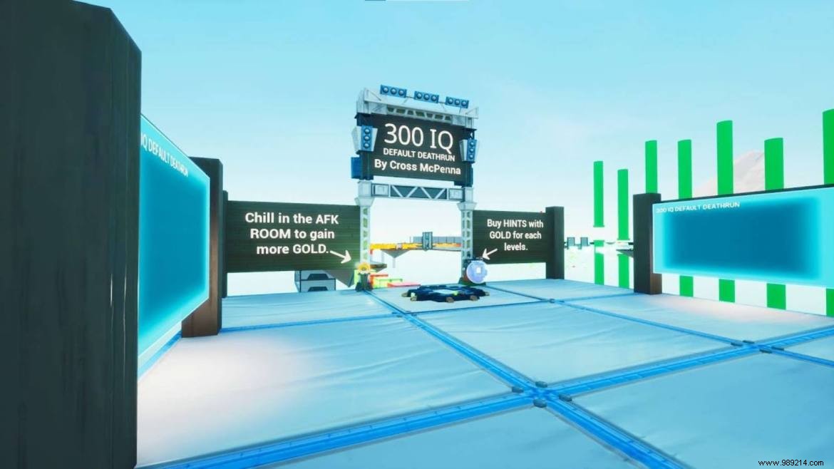 Fortnite 300 IQ Deathrun: Map Code 8574-1681-1824 and Complete How-to-Play Guide