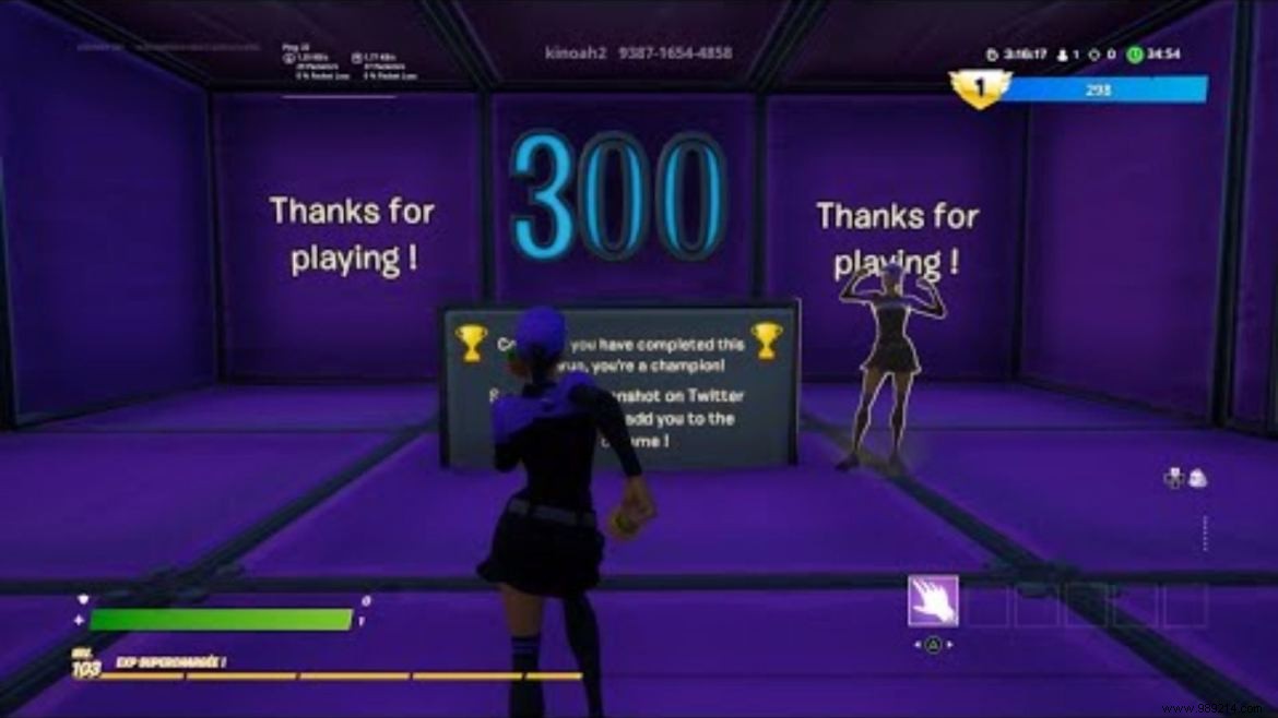 Fortnite 300 IQ Deathrun: Map Code 8574-1681-1824 and Complete How-to-Play Guide