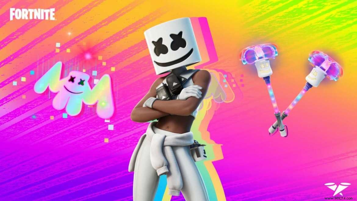 How to Get Fortnite s Marshmello Skins: Marsha, Marshinobi, and the Melloverse Pack