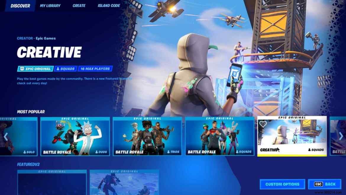 Epic Picks in Fortnite Discover: Curated New Classics and Player Creations