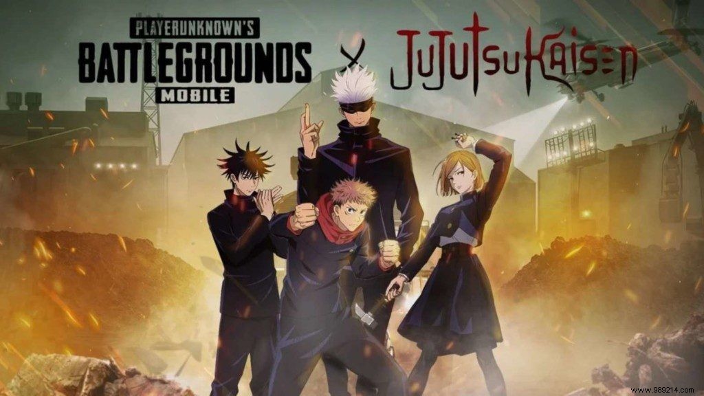 PUBG Mobile x Jujutsu Kaisen Crossover: Official Launch Date Revealed for February 15