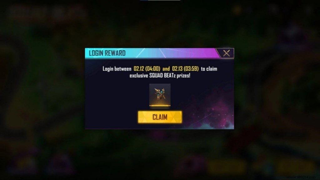 How to Claim the Legendary Brassy Backpack for Free in Free Fire – Squad Beatz Login Event Guide