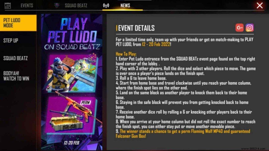 Free Fire Step-Up Event Guide: How to Unlock the Vampire Malevolence Bundle