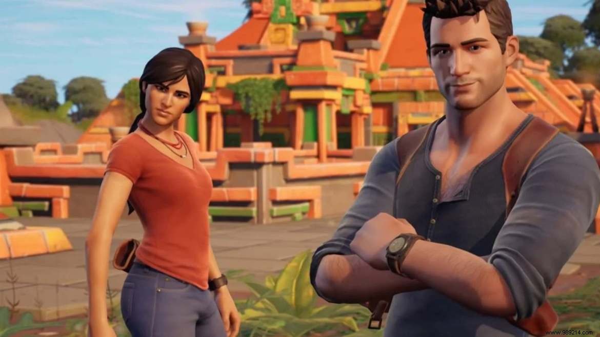 Fortnite Chapter 3 Season 1: Uncharted Skins Featuring Nathan Drake and Chloe Frazer – Prices and Details