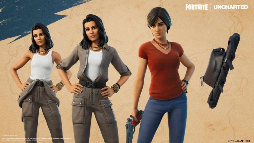 Uncharted Heroes Nathan Drake and Chloe Frazer Arrive in Fortnite: Hunt Treasures on the Island