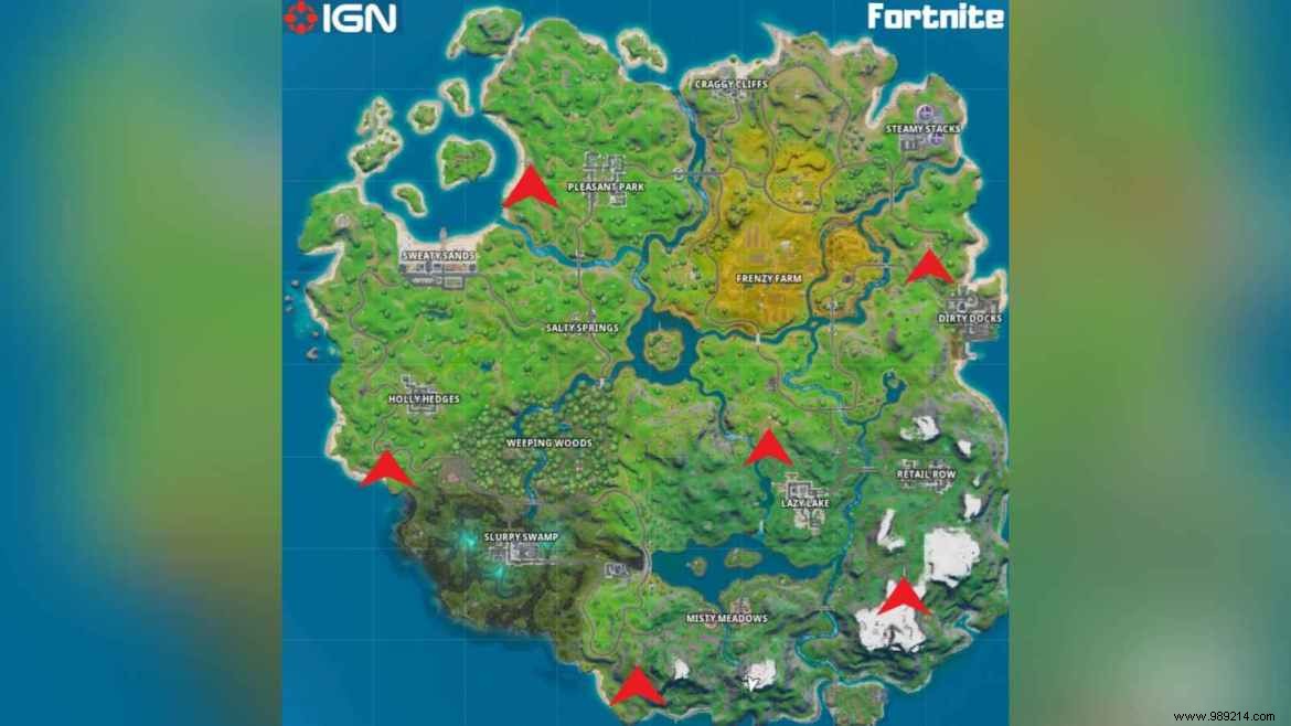 Fortnite Chapter 3 Season 1: All Slurp Barrel Locations and How to Destroy Them