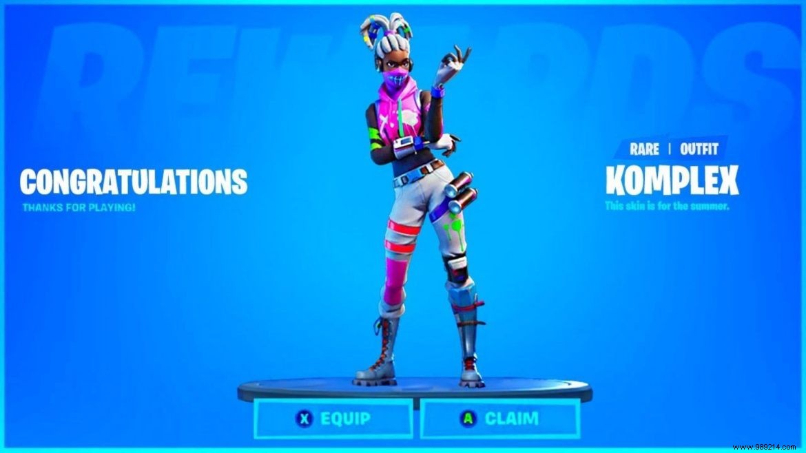 How to Get the Komplex Skin in Fortnite Chapter 3 Season 1 Item Shop