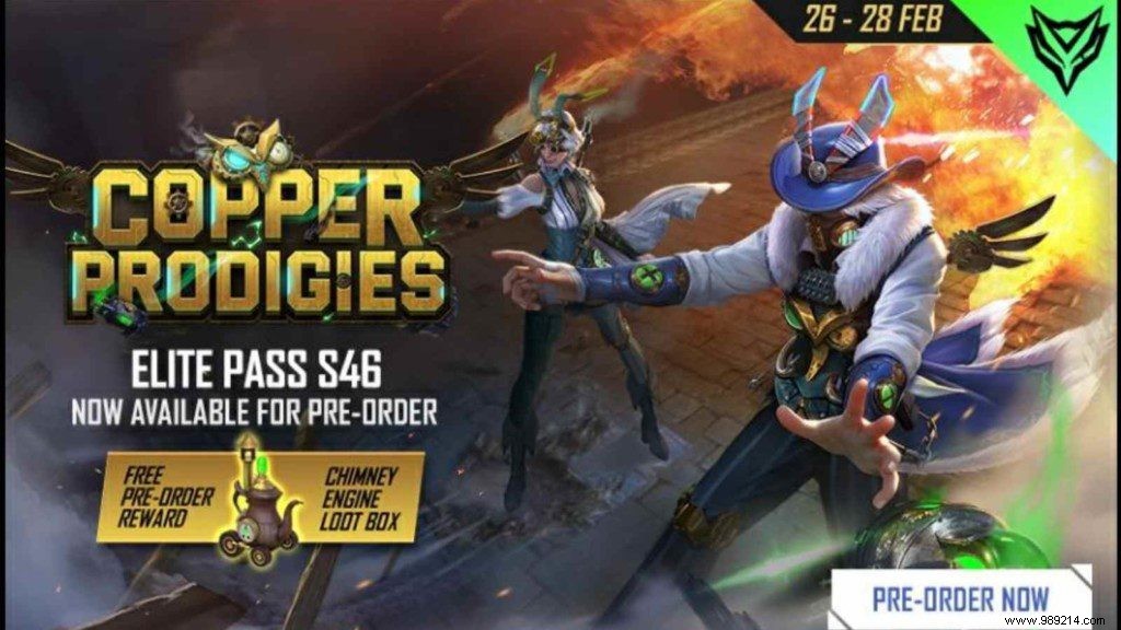 How to Pre-Order Free Fire MAX Elite Pass Season 46: Steps, Rewards & Launch Details