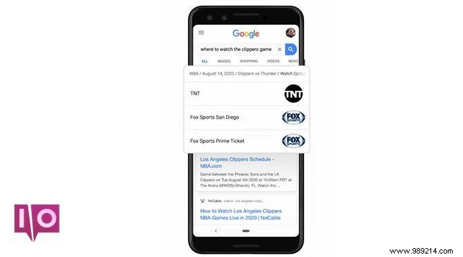 Google s Search Update: Easily Find Where to Watch Sports Games and Live TV
