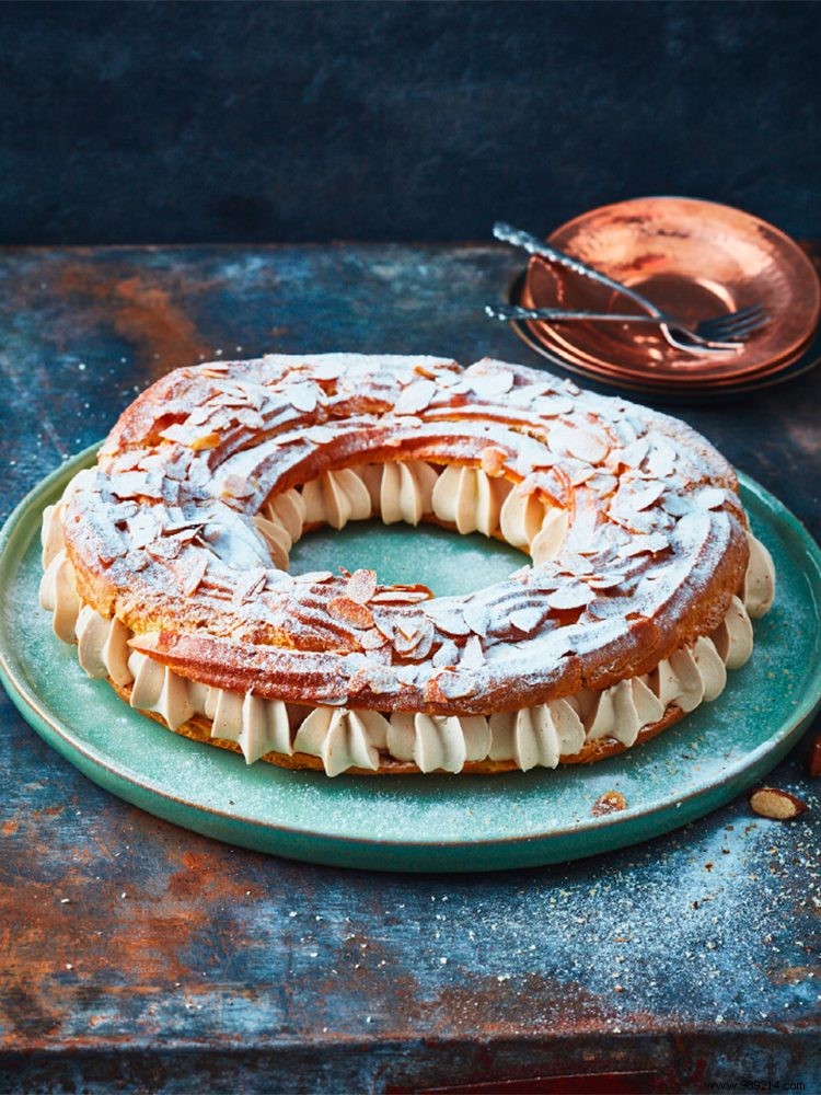 Authentic Paris-Brest Recipe: Choux Ring with Hazelnut Praline Buttercream