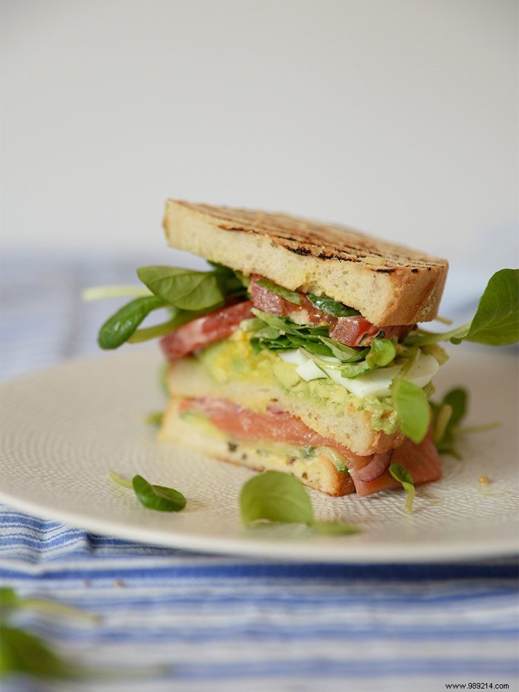 Elevate Easter Brunch: Smoked Salmon Club Sandwich Recipe