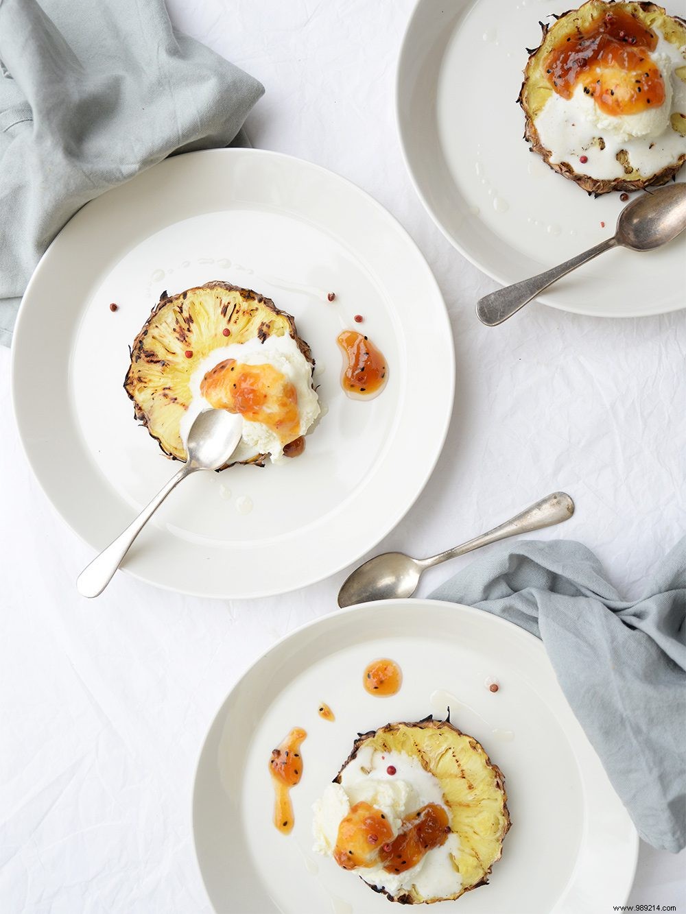 Grilled Pineapple with Coconut Ice Cream: Easy Tropical BBQ Dessert Recipe