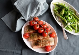 Quick Salmon Fillet with Tarragon Sauce: Oven-Baked Recipe in 25 Minutes