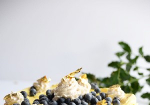Zesty Lemon Blueberry Tart: Authentic Recipe from Oil & Vinegar