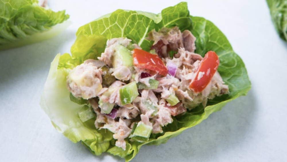 Fresh Tuna and Cucumber Lettuce Wraps: Quick, Healthy Low-Carb Recipe
