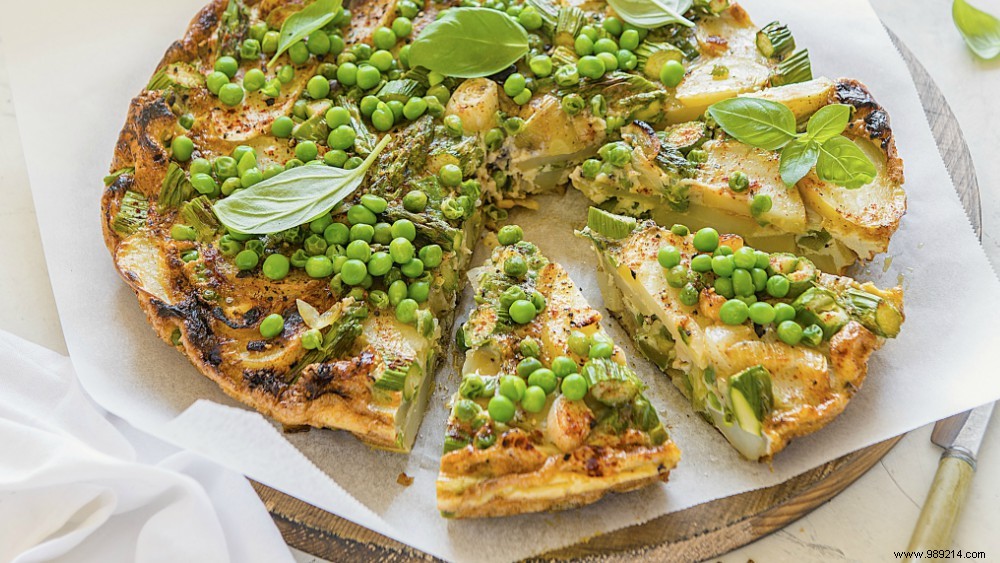 Asparagus and Pea Frittata: A Fresh Spring Recipe