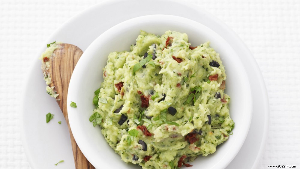 Mediterranean Mashed Potatoes Recipe: Flavorful Side Dish for 4