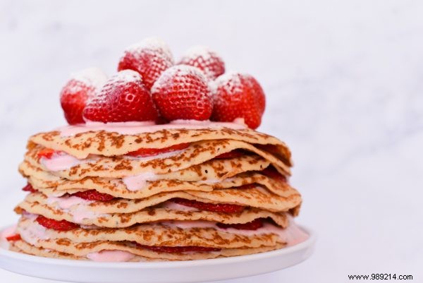 Strawberry-Coconut Pancake Cake: A Showstopping Recipe for Pancake Day at Home