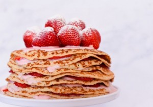 Strawberry-Coconut Pancake Cake: A Showstopping Recipe for Pancake Day at Home