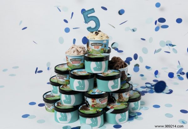 Deliveroo s 5th Anniversary: Claim Your Free Ben & Jerry s Ice Cream Pint