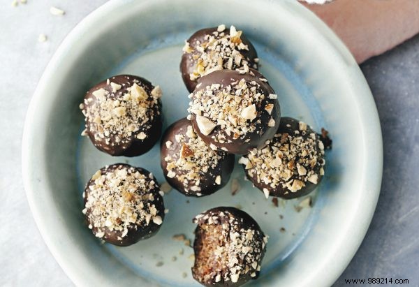 Vegan Orange Truffles Recipe: Healthy Snack with Chia Seeds, Dates, and Almonds