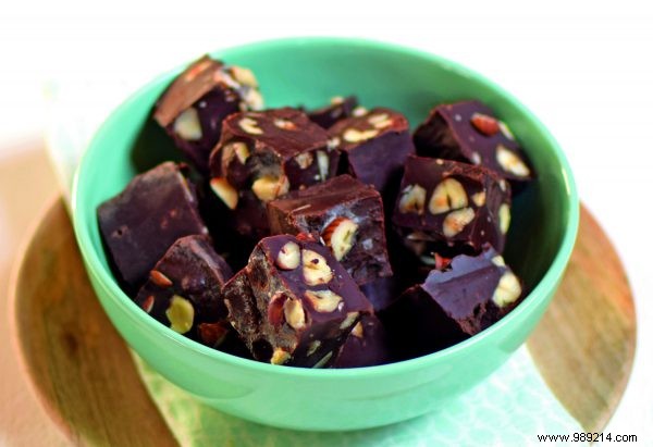 Indulge in Vegan Chocolate Fudge Paired with a Golden Turmeric Latte