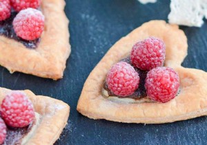 Heart-Shaped Nutella and Raspberry Cookies: A Delight for World Nutella Day and Valentine s