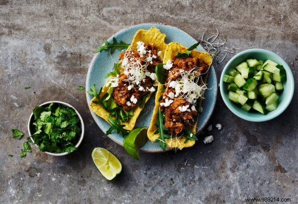 Vegan Taco Tubs with Chickpeas and Almonds: Your Perfect Weekend Recipe