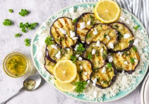 Greek-Style BBQ Eggplant with Feta: A Mediterranean Grill Favorite