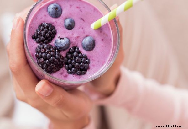 Start Your Day Right: Blueberry Smoothie with Sea Salt for Enhanced Flavor