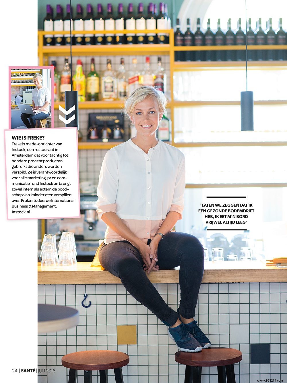 Freke van Nimwegen:  You Can Do So Much with Seemingly Worthless Products  – Battling Food Waste at Instock