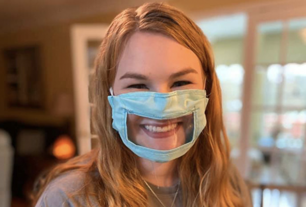 Student Innovates Transparent Face Masks for Deaf and Hard-of-Hearing During COVID-19 Shortages