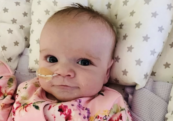 6-Month-Old Baby Erin Triumphs Over Rare Heart Condition and COVID-19