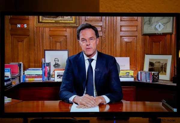 Prime Minister Mark Rutte to Address Nation from Torentje on Stricter COVID-19 Measures