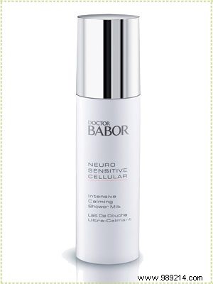 Soothe Extremely Dry and Sensitive Skin with Babor s Neuro Sensitive Cellular Shower Milk