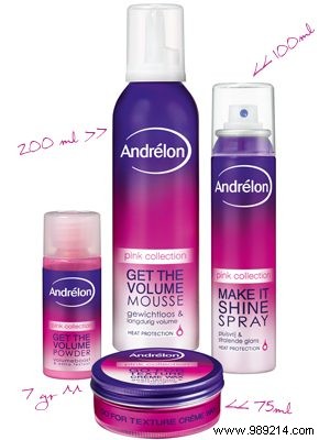 Andrélon Pink Collection: Portable Hair Styling Essentials for Your Busy Day